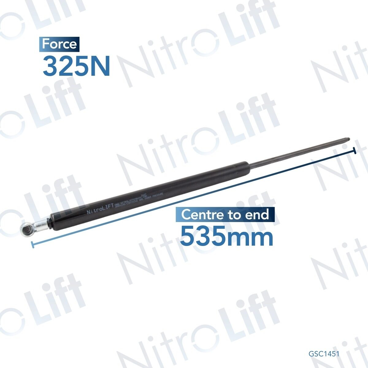 NitroLift Honda CRX 1987-1992 Tailgate / Boot Gas Strut